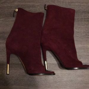 Givenchy maroon boots